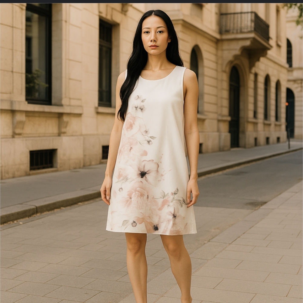 Jella C Sleeveless Floral Dress